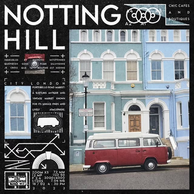 Notting Hill poster design