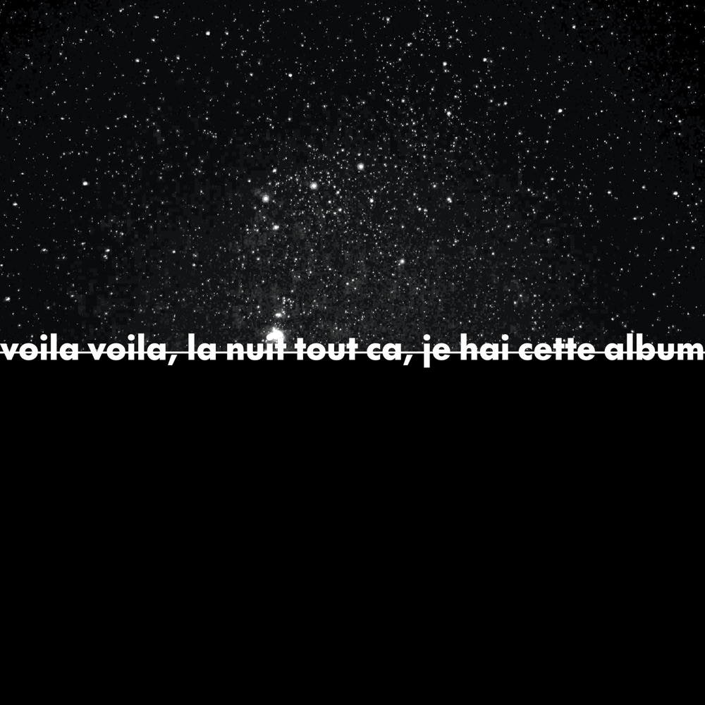 Cover of voila voila, la nuit tout ça, je hai cette album